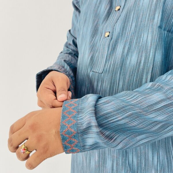 Premium Embroidered Panjabi – Mixed - Image 3