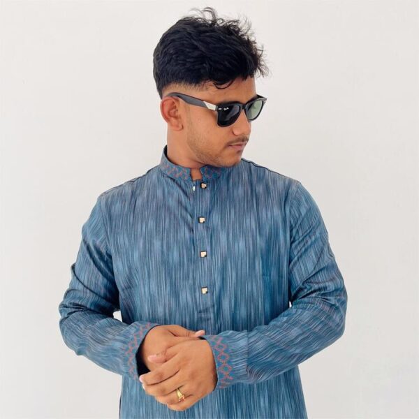 Premium Embroidered Panjabi – Mixed